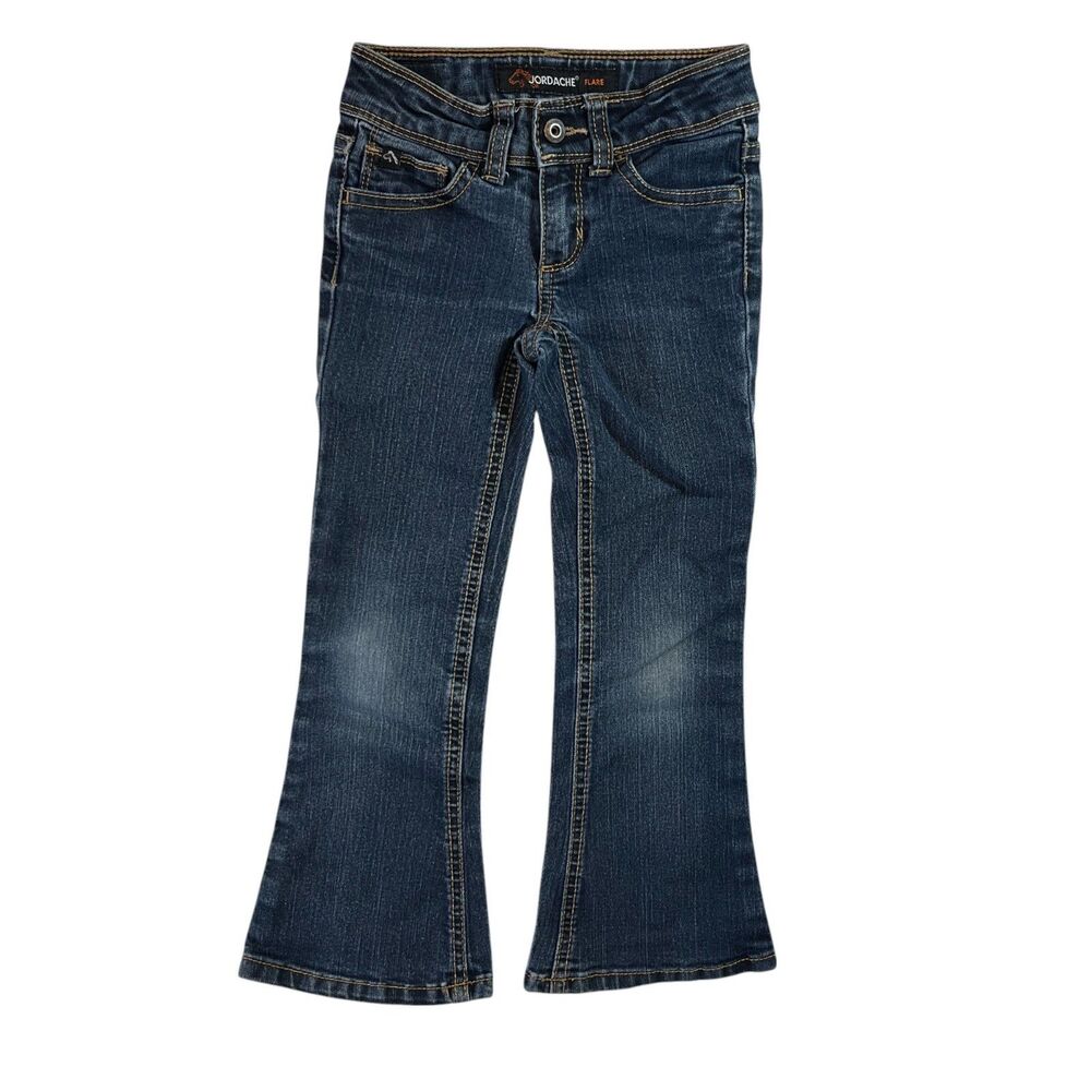 Jordache Jeans Girls 6 Flared Stretch (W20 L18)